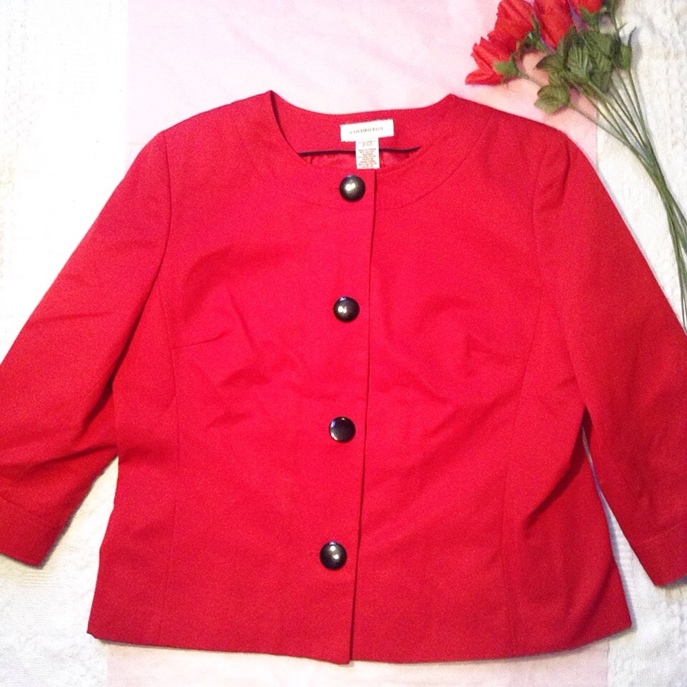 Red Covington Jacket - Picture 3 of 4